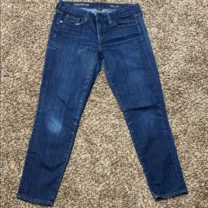 J. Crew toothpick ankle skinny jeans